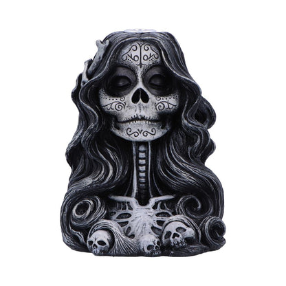 Calaveras Offering Gothic Day of the Dead Inspired Backflow Incense Burner 16cm 1