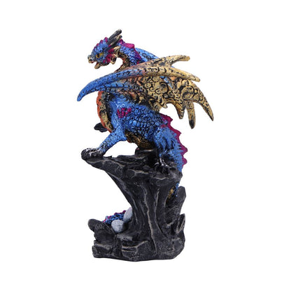 Den Defender Blue Guardian Dragon Figurine with Eggs 10.5cm 3