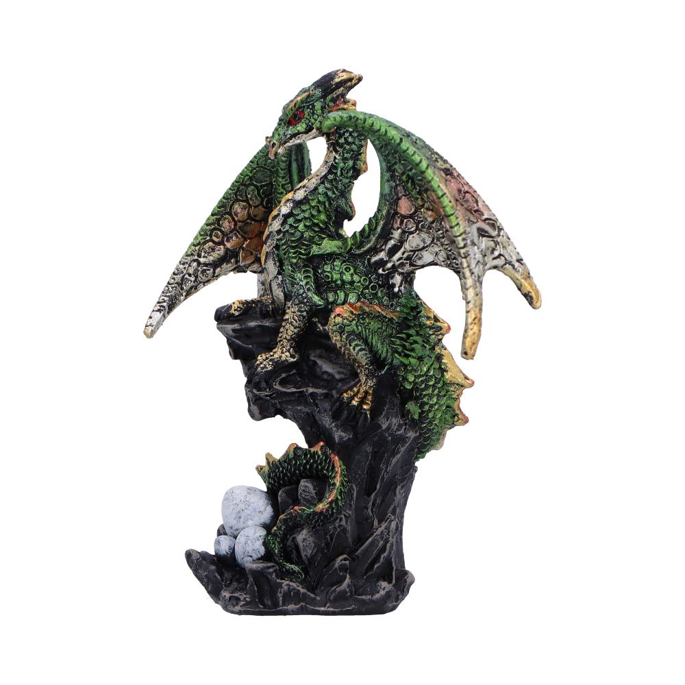 Den Defender Green Dragon Protector Figurine 10cm 2
