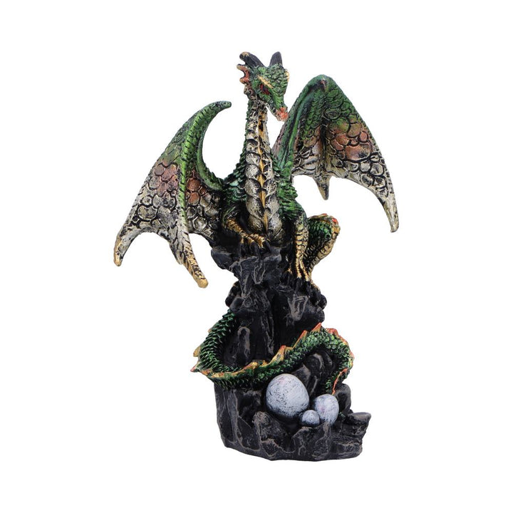 Den Defender Green Dragon Protector Figurine 10cm 4