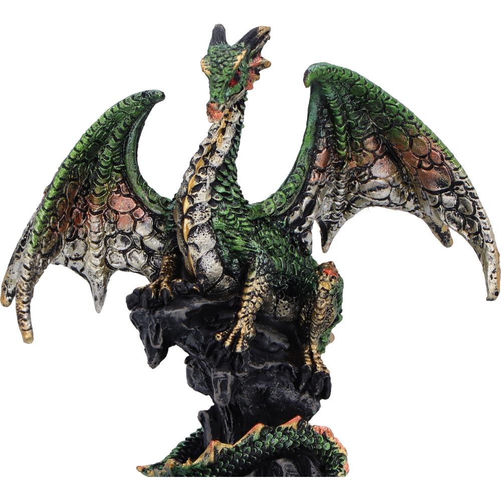Den Defender Green Dragon Protector Figurine 10cm 5