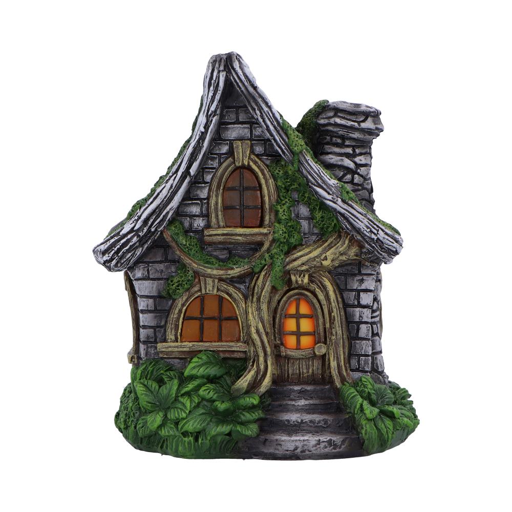 Curly Oak Manor Light Up Fairy House 15cm 1