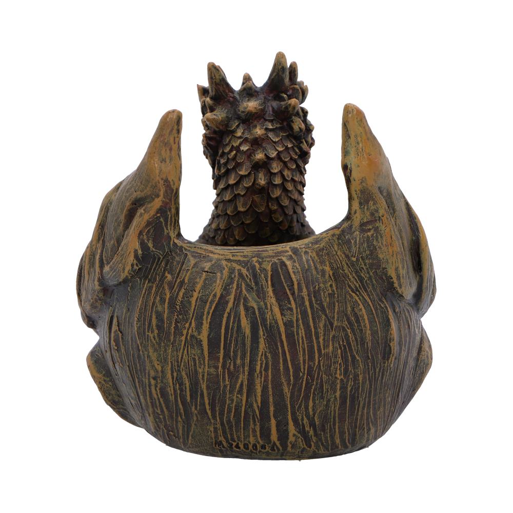 Wyvern Clutch Dragon Trinket Holder 10cm 3