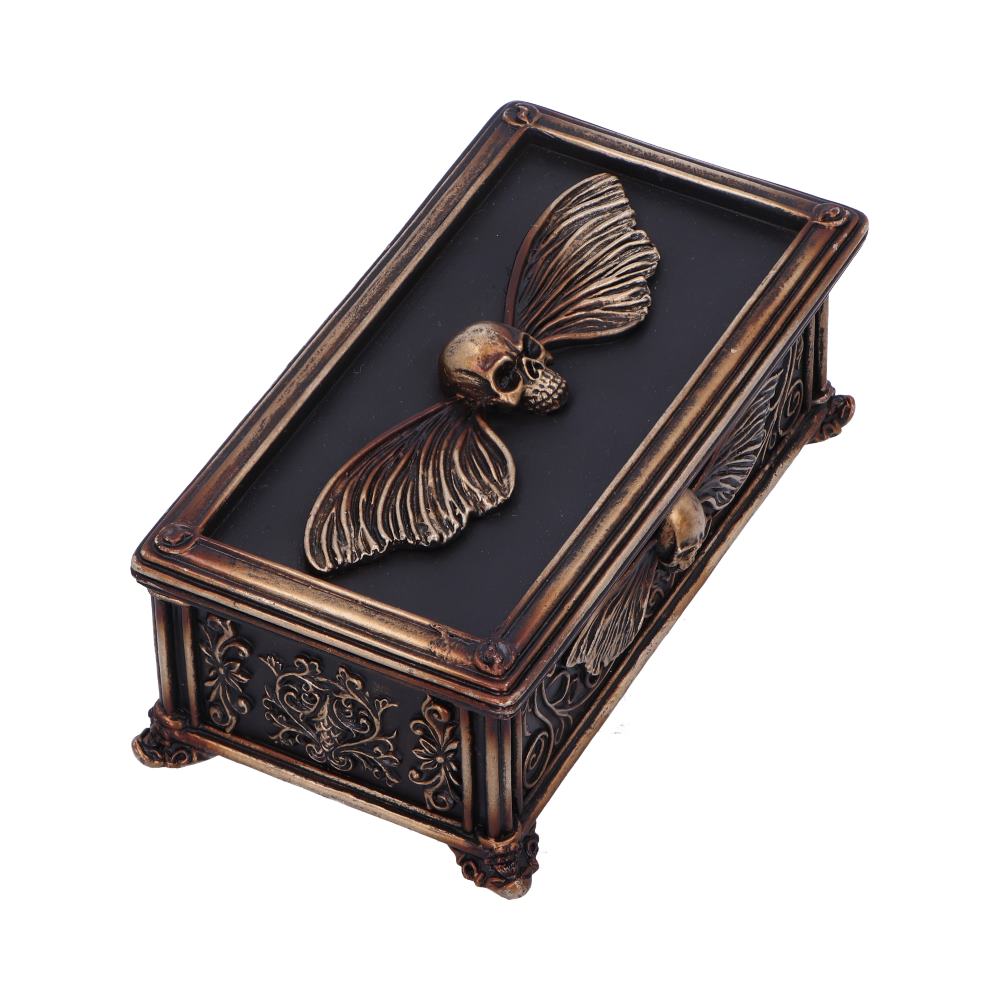 Deaths Head Treasure Ornamental Box 14.5cm 4
