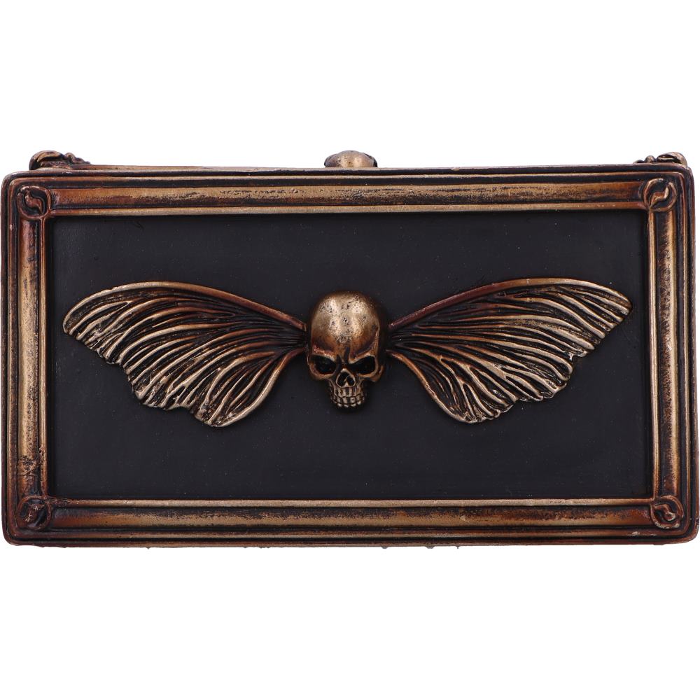 Deaths Head Treasure Ornamental Box 14.5cm 5
