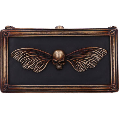 Deaths Head Treasure Ornamental Box 14.5cm 5