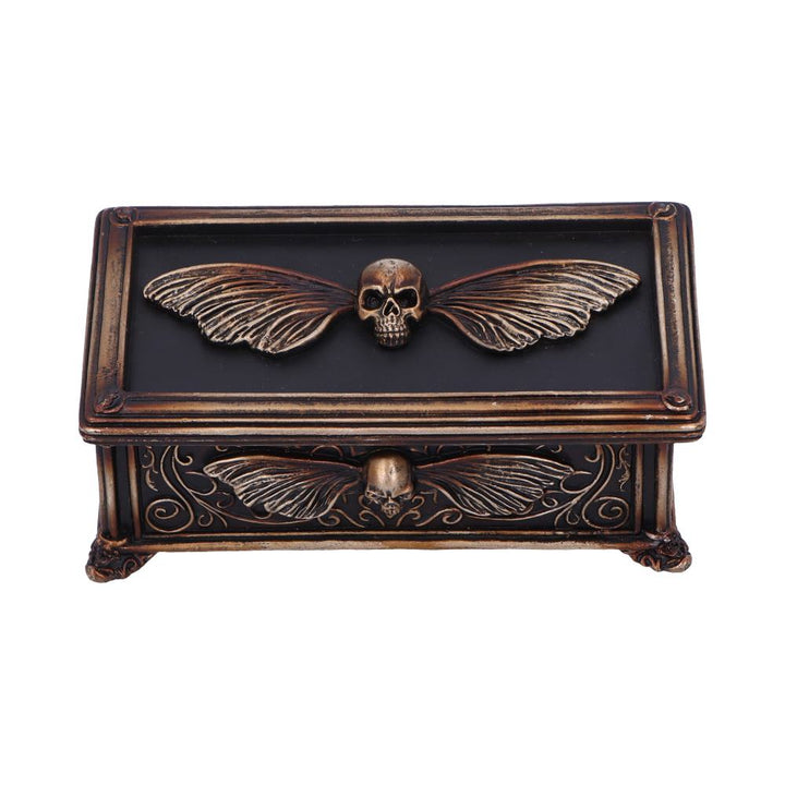 Deaths Head Treasure Ornamental Box Deaths 14.5cm