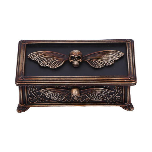 Deaths Head Treasure Ornamental Box 14.5cm 1