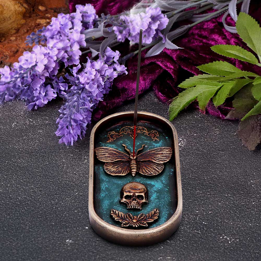 Deaths Head Incense Stick Holder Deaths 17cm 7