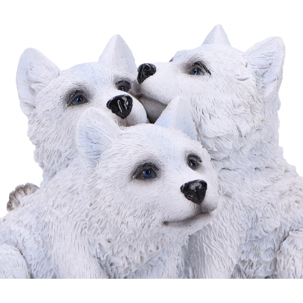Cub Cuddle Wolf Pups Figurine 10cm 5