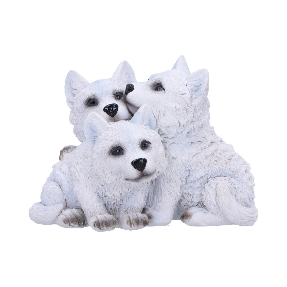 Cub Cuddle Wolf Pups Figurine 10cm 1