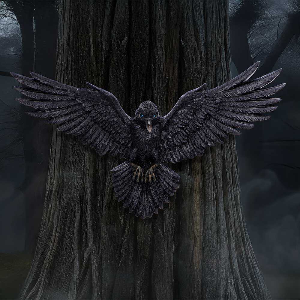 Flight of the Raven Wall Hanging Decoration 35cm 7