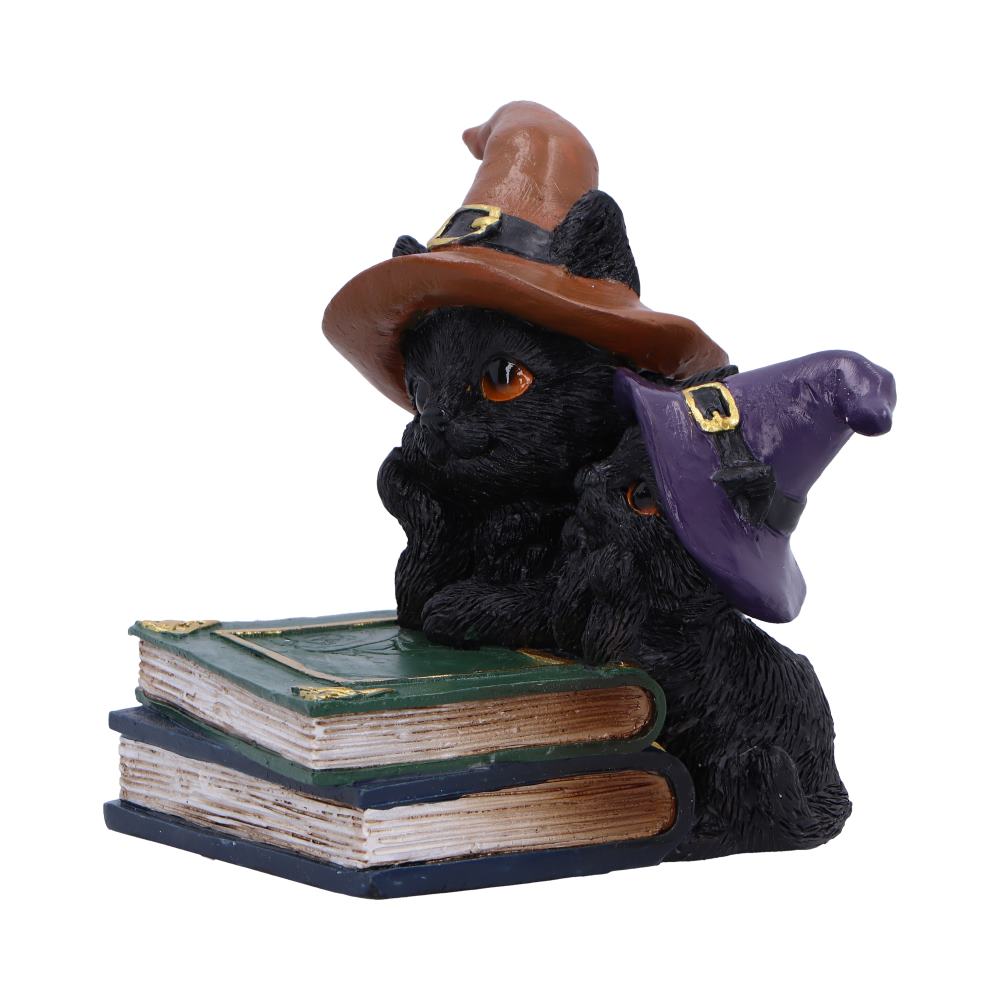 Duo Divination Witches Cat Figurine 10cm 2