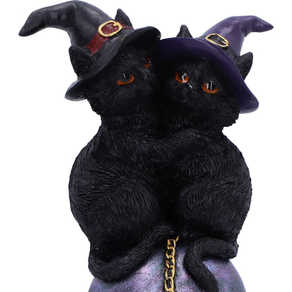 Kittens Orbuculum Witches Cat Ornament 19cm 5