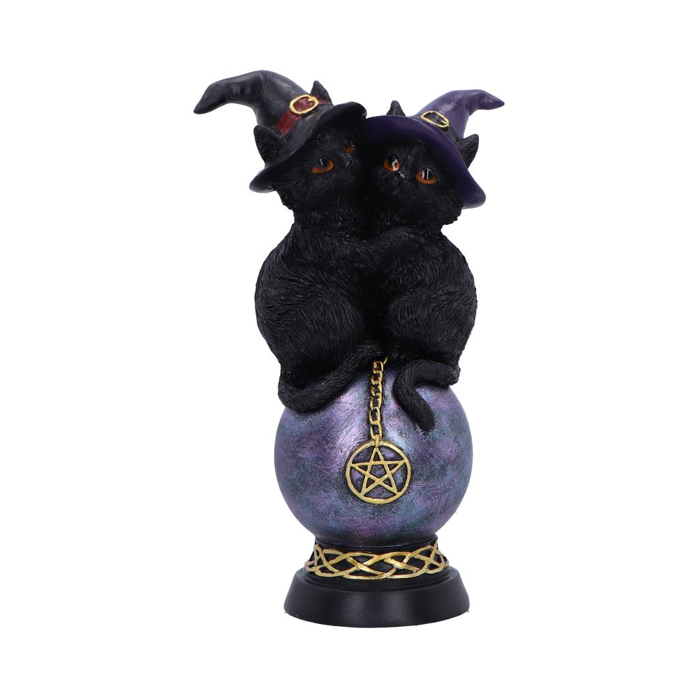 Kittens Orbuculum Witches Cat Ornament 19cm 1