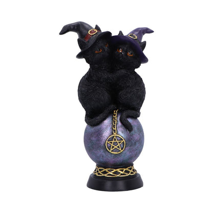 Kittens Orbuculum Witches Cat Ornament 19cm 1