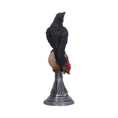 Perched Prophecy Mini Raven Figurine 17cm 3