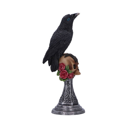 Perched Prophecy Mini Raven Figurine 17cm 4