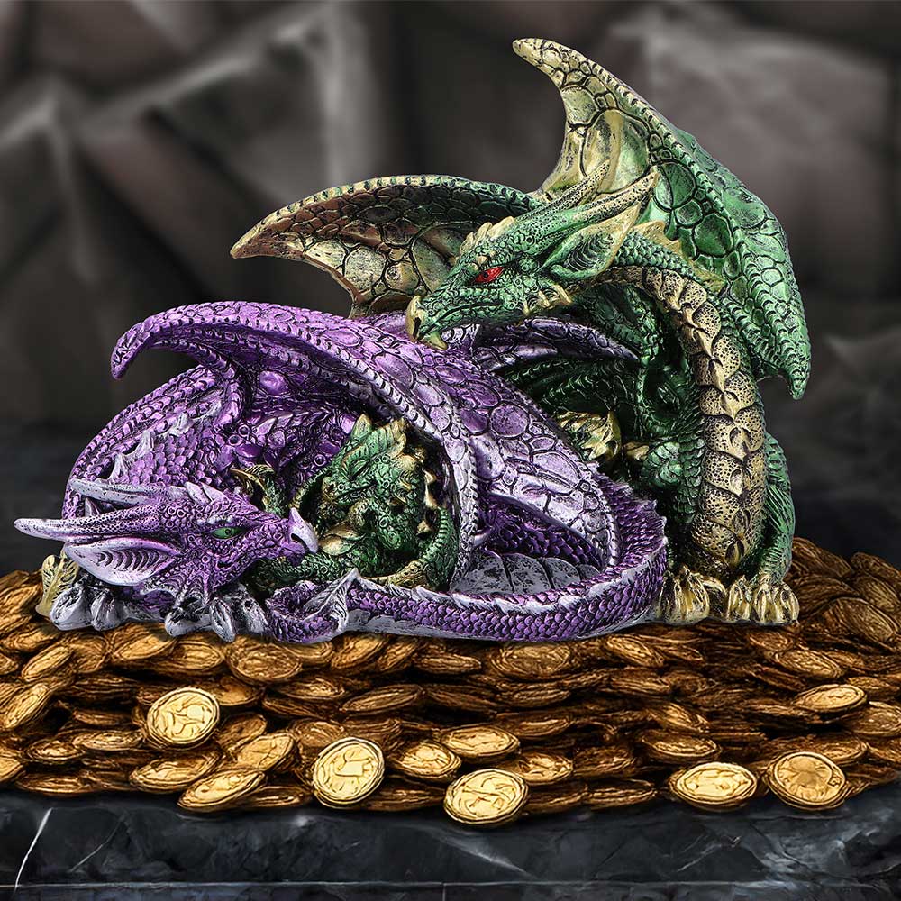 Precious Hoard Dragon Family Figurine 20cm 7