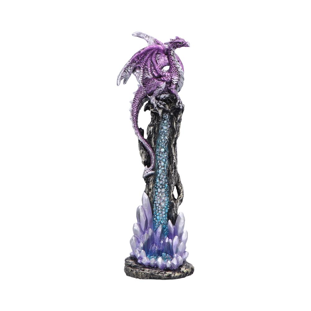 Mythic Crystal Dragon Incense Stick Holder 27cm 1