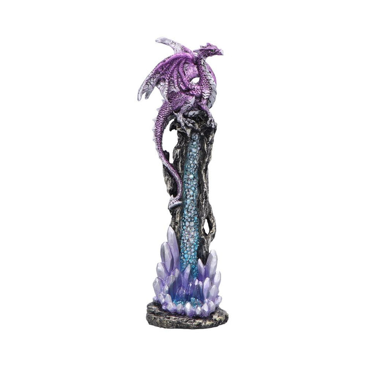Mythic Crystal Dragon Incense Stick Holder 27cm 1
