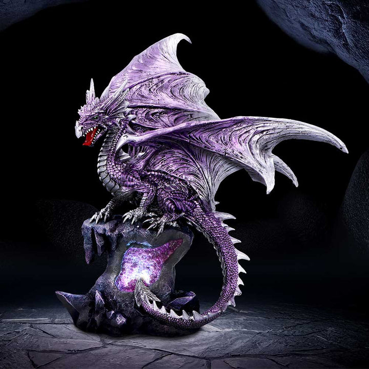 Viorel Large Dragon Figurine with LED Light Up Base 45cm 7
