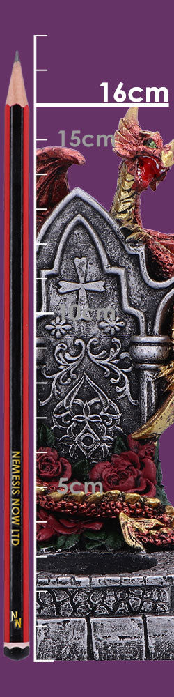 Light of the Dragon Red Ornamental Tealight Holder 16cm 8