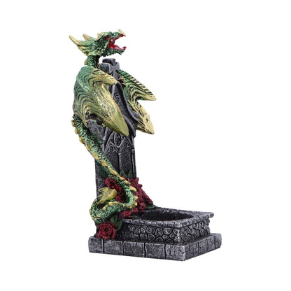 Light of the Dragon Green Ornamental Tealight Holder 16cm 4