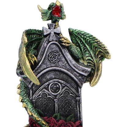 Light of the Dragon Green Ornamental Tealight Holder 16cm 5