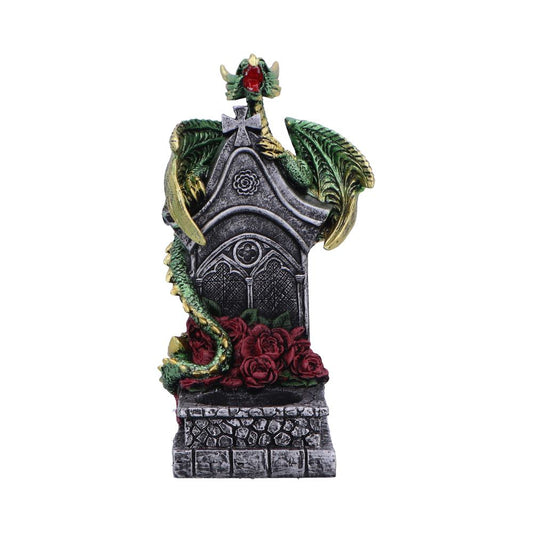 Light of the Dragon Green Ornamental Tealight Holder 16cm 1