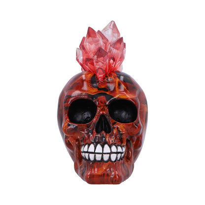 Infernal Crystal Skull with Light Up Mohawk 17cm 2