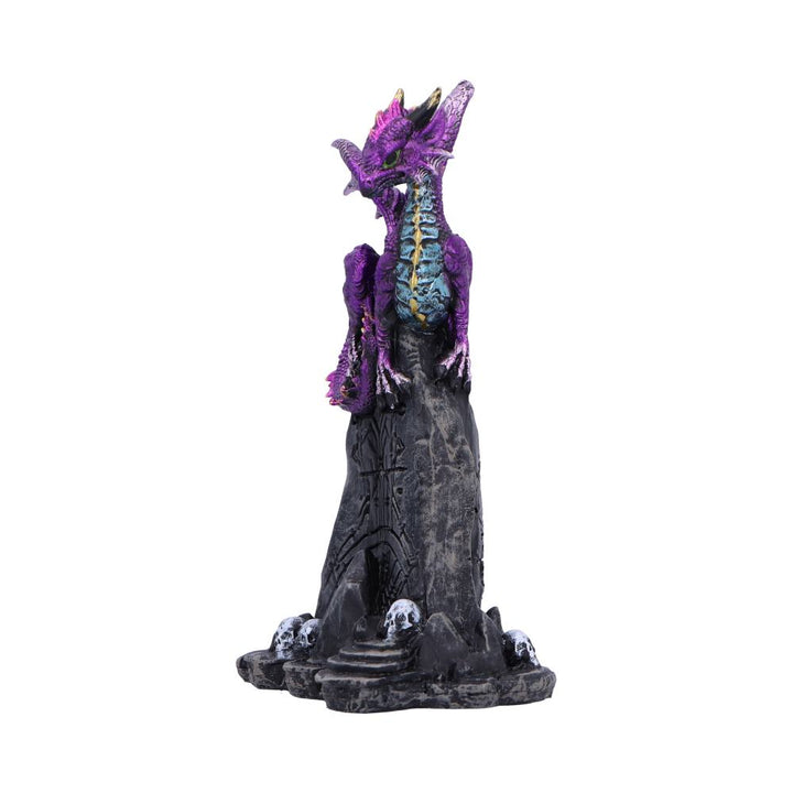 Amethyst Rune Protector Resin Dragon Figurine 12cm 2