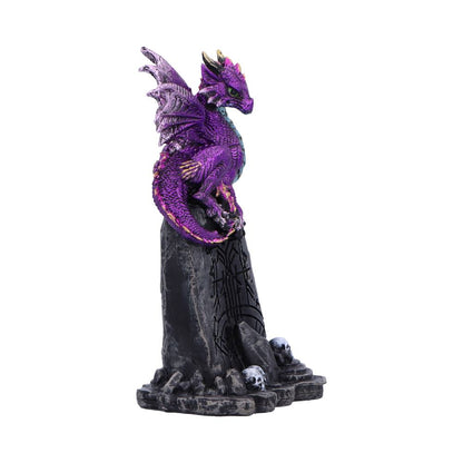 Amethyst Rune Protector Resin Dragon Figurine 12cm 4