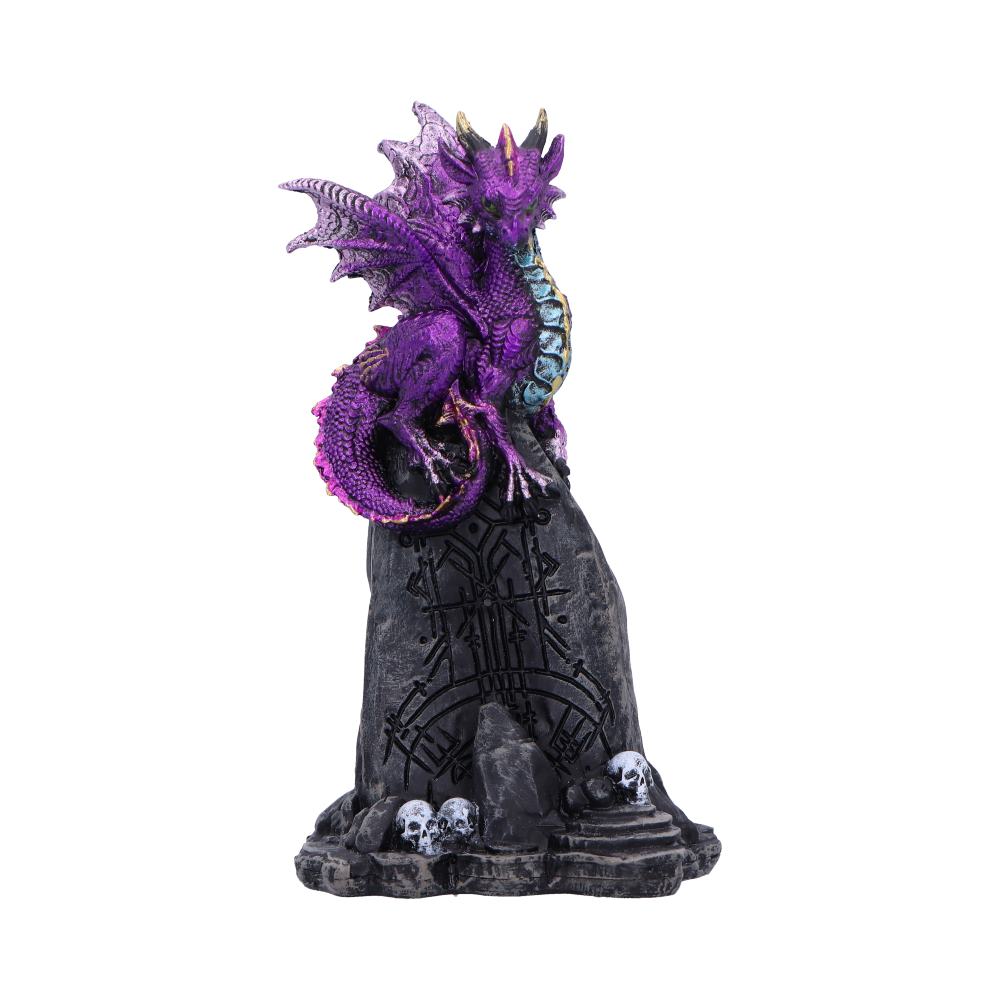 Amethyst Rune Protector Resin Dragon Figurine 12cm 1