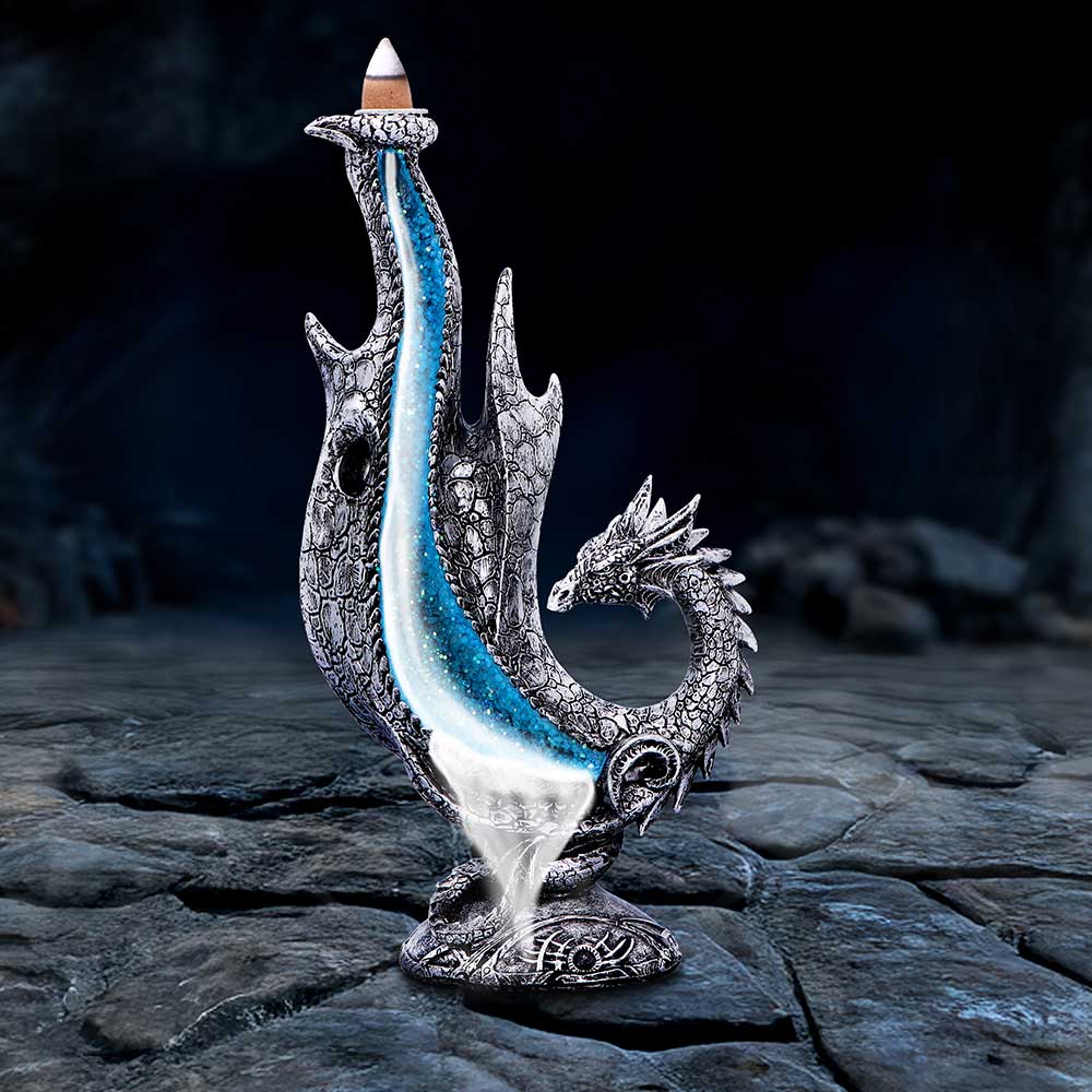 Dragon Flare Backflow Incense Burner 24cm 7