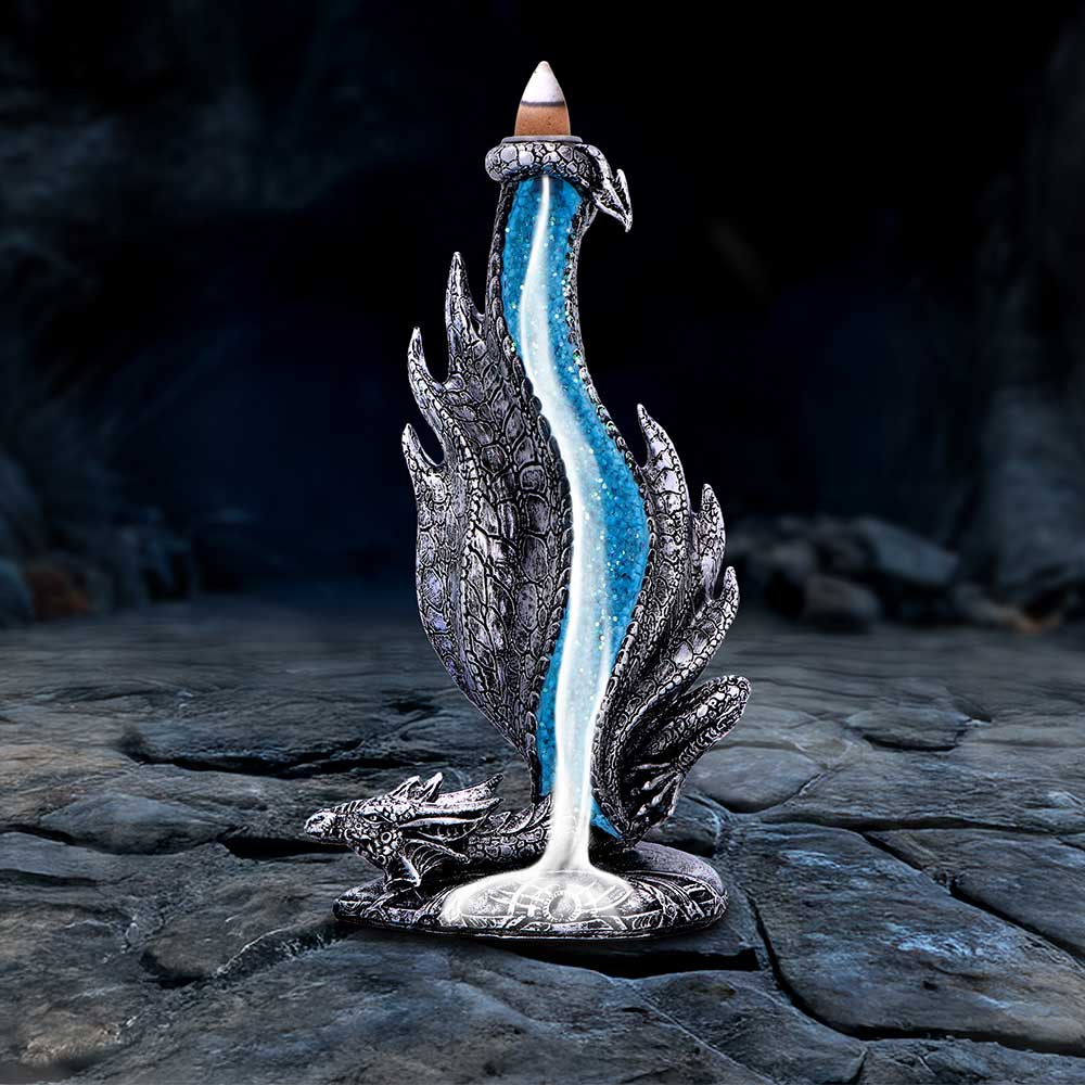 Dragon Flame Backflow Incense Burner 20cm 7