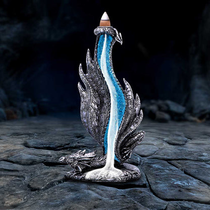 Dragon Flame Backflow Incense Burner 20cm 7