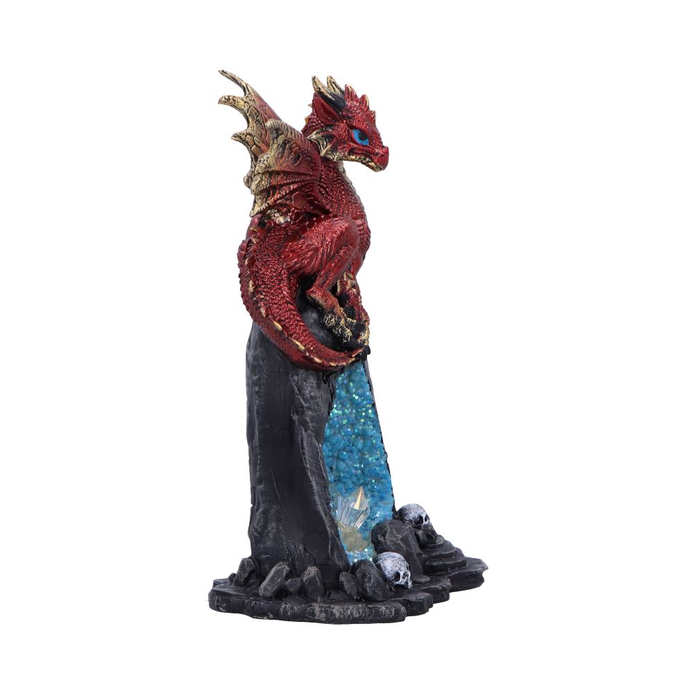 Crystal Cave Dweller Decorative Resin Dragon Figurine 19cm 4