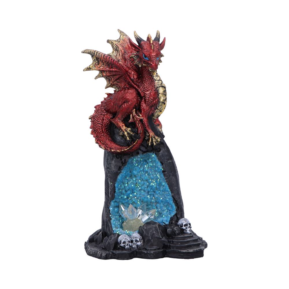 Crystal Cave Dweller Decorative Resin Dragon Figurine 19cm 1