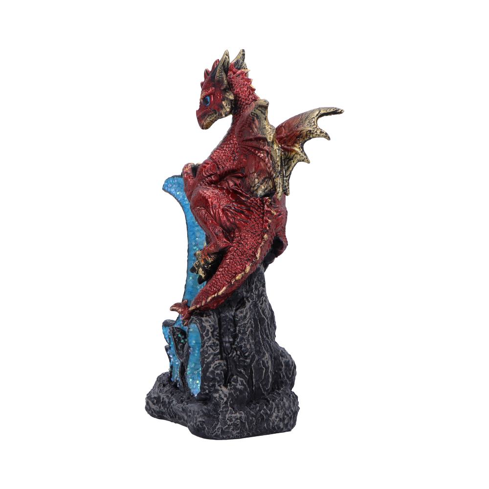 Lunar Perch Decorative Dragon Resin Figurine 18cm 2