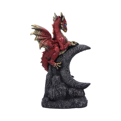 Lunar Perch Decorative Dragon Resin Figurine 18cm 3
