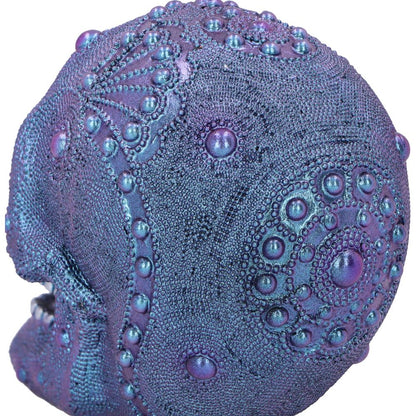 Bejewelled Decorative Resin Skull 11cm 6