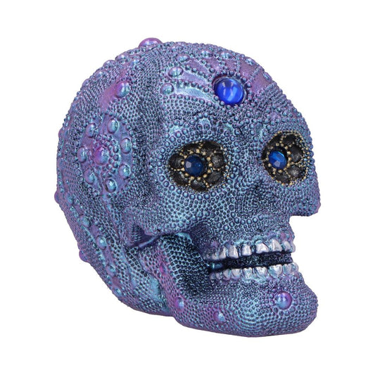 Bejewelled Small Decorative Resin Skull 8.5cm 1