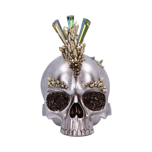 Chromatic Crystal Skull with Mohawk 21cm 2