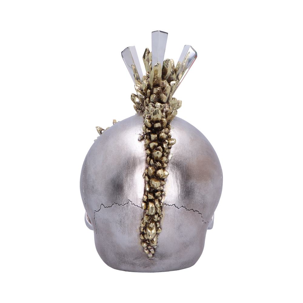 Chromatic Crystal Skull with Mohawk 21cm 3