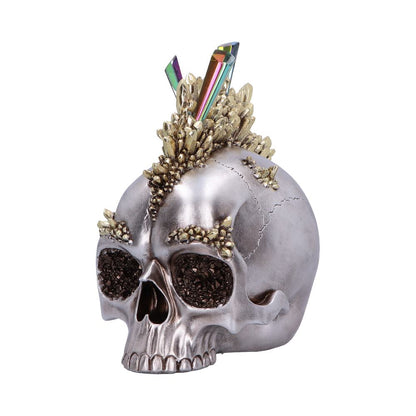Chromatic Crystal Skull with Mohawk 21cm 4
