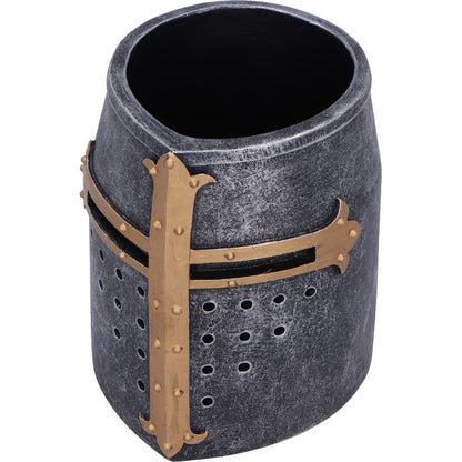 Crusaders Scribe Pen Pot Resin Stationary Holder 10cm 6