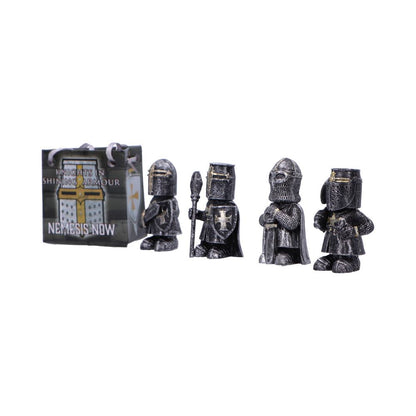 Knights in Shining Armour Silver Display of 24pcs 4
