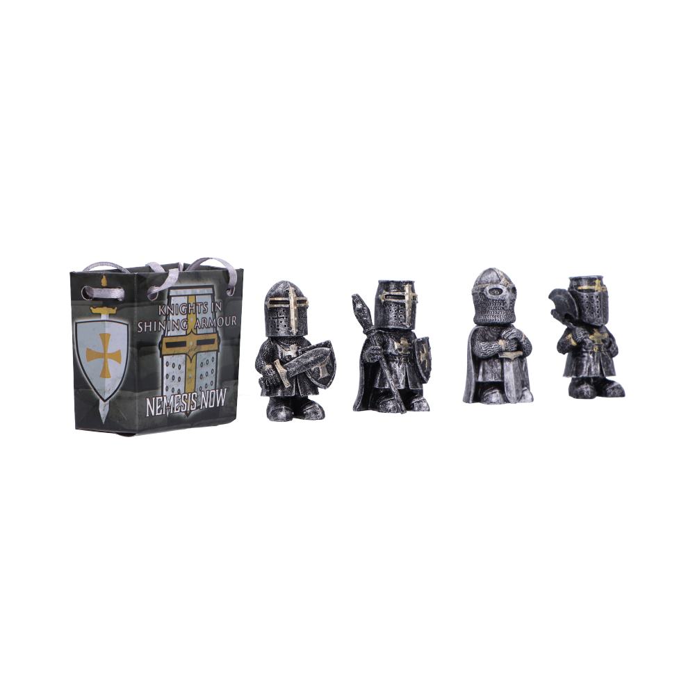 Knights in Shining Armour Silver Display of 24pcs 5