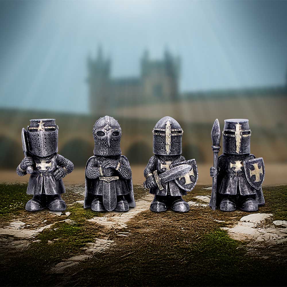 Knights in Shining Armour Silver Display of 24pcs 8